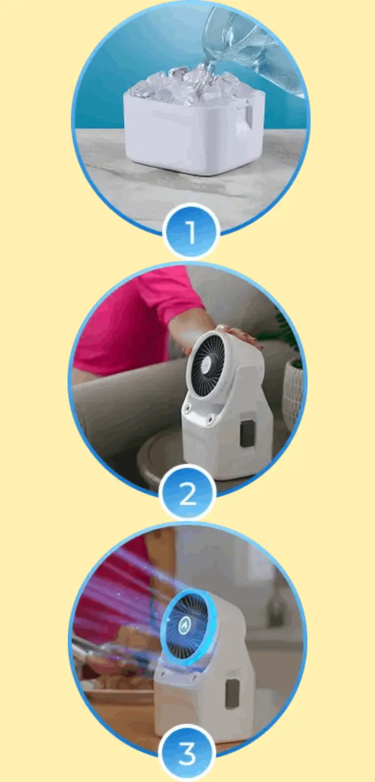 How to use Arctic Air Ice Jet X3